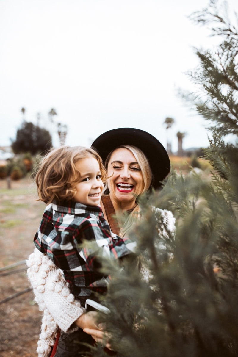 mom and toddler