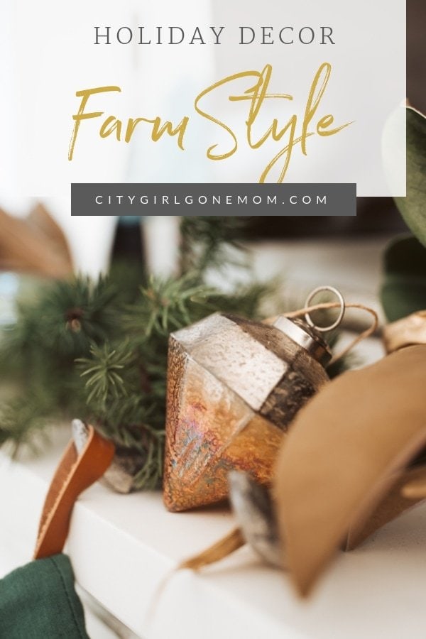 farmhouse style christmas