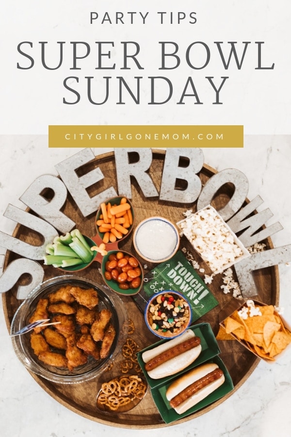 super bowl party platter