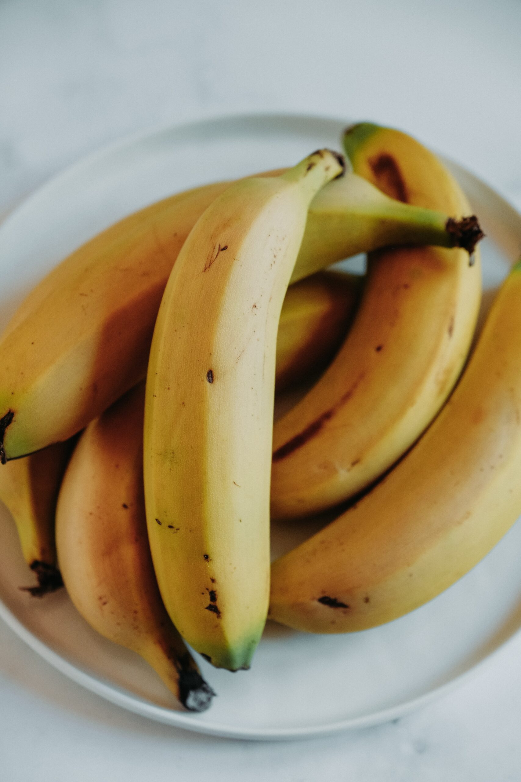 bananas on a plate