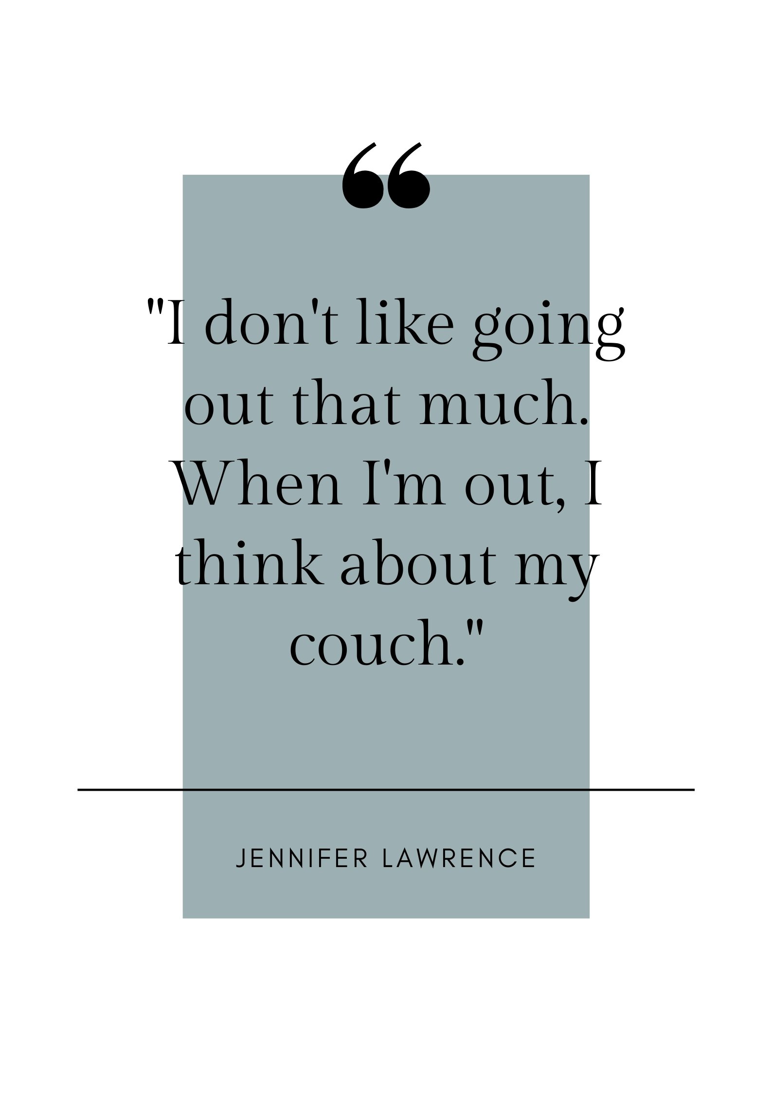 Jennifer Lawrence quote