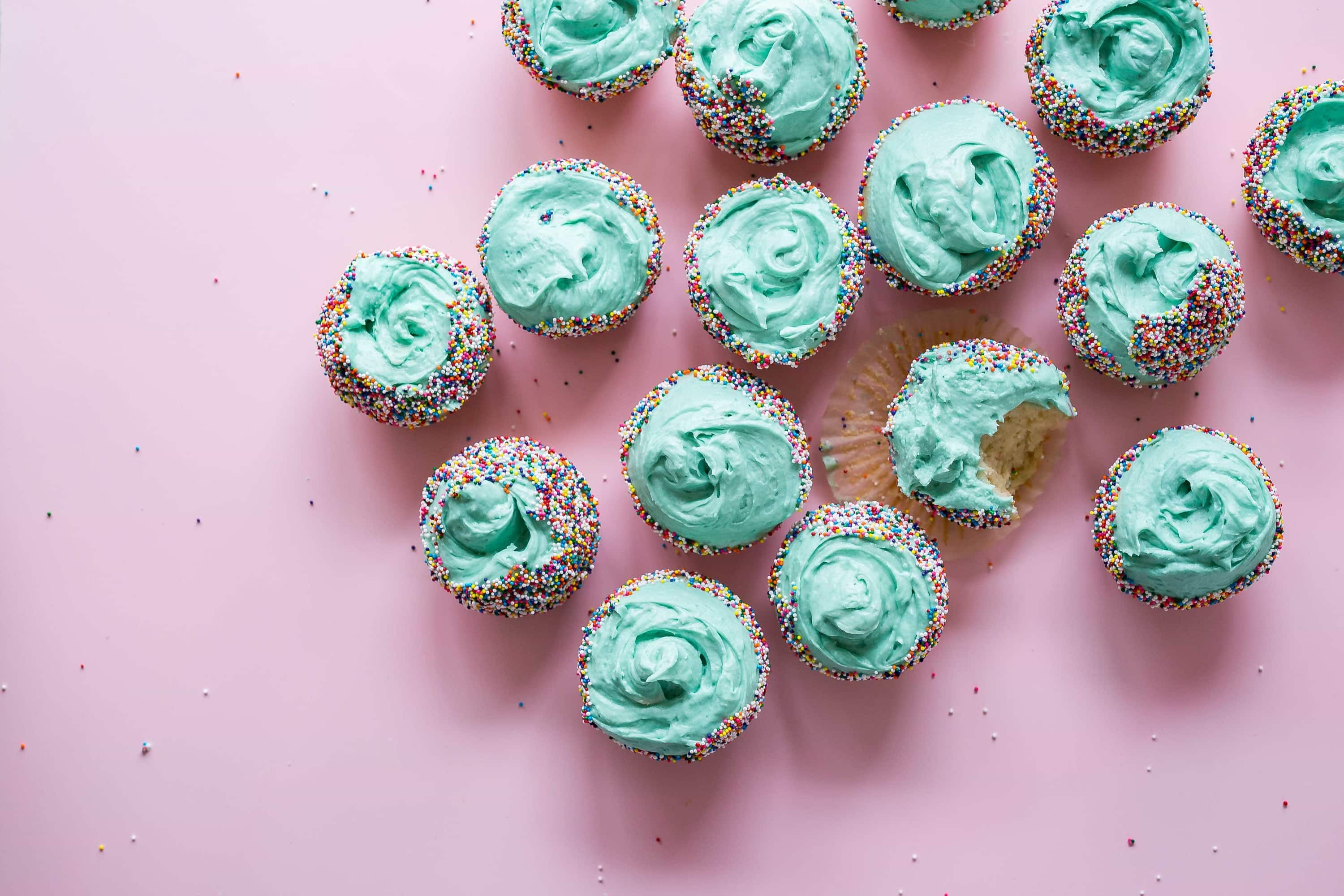 birthday cupcakes