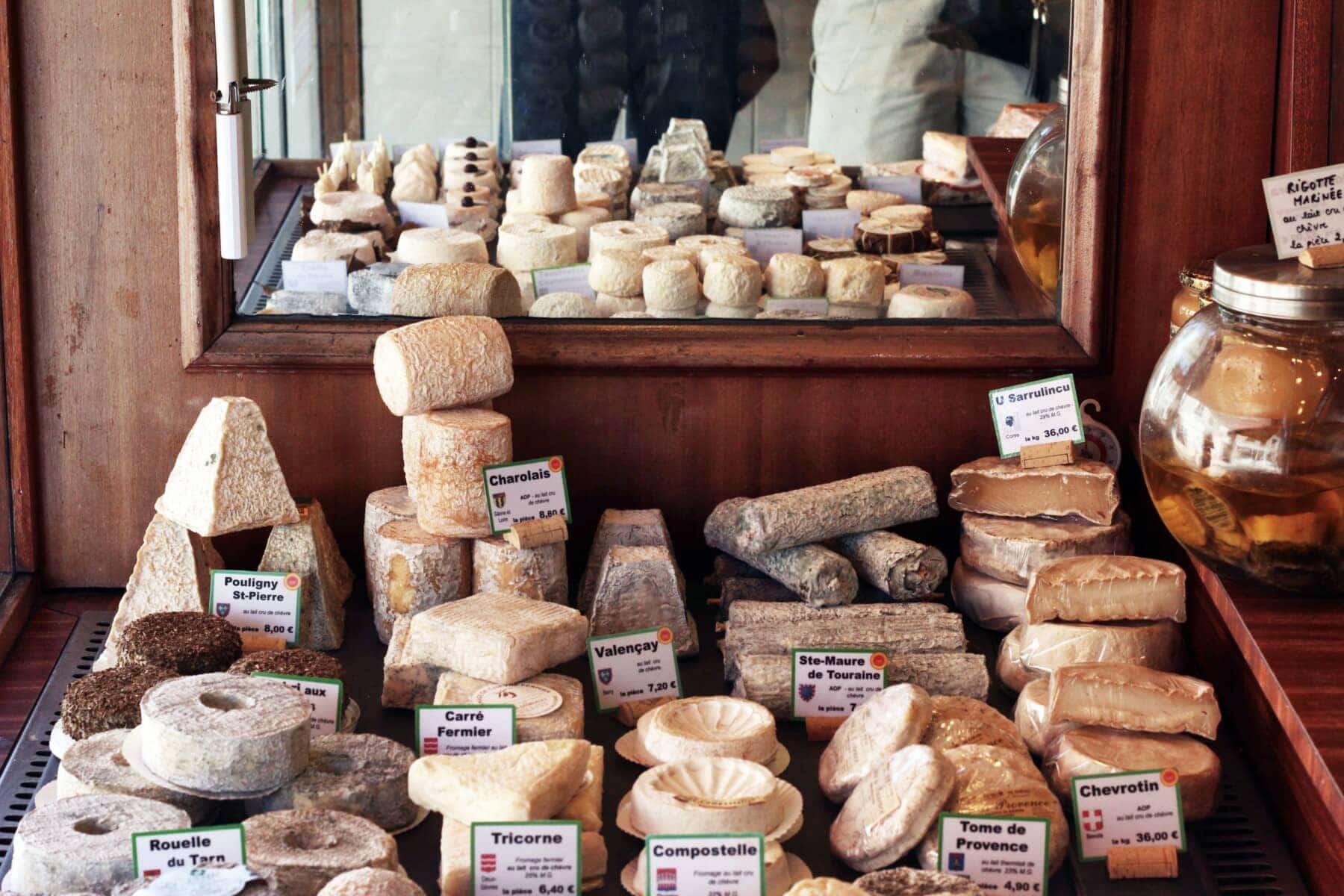 European cheeses