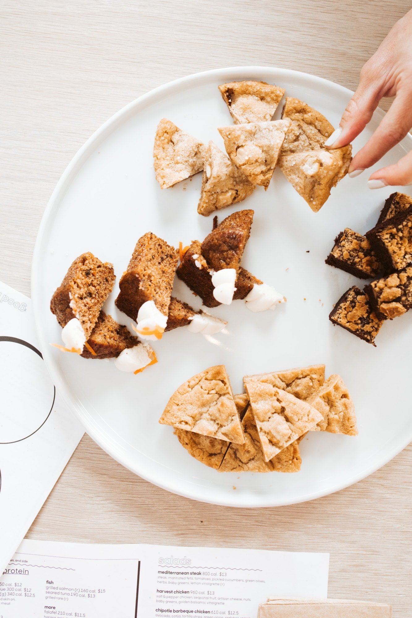 dessert plate