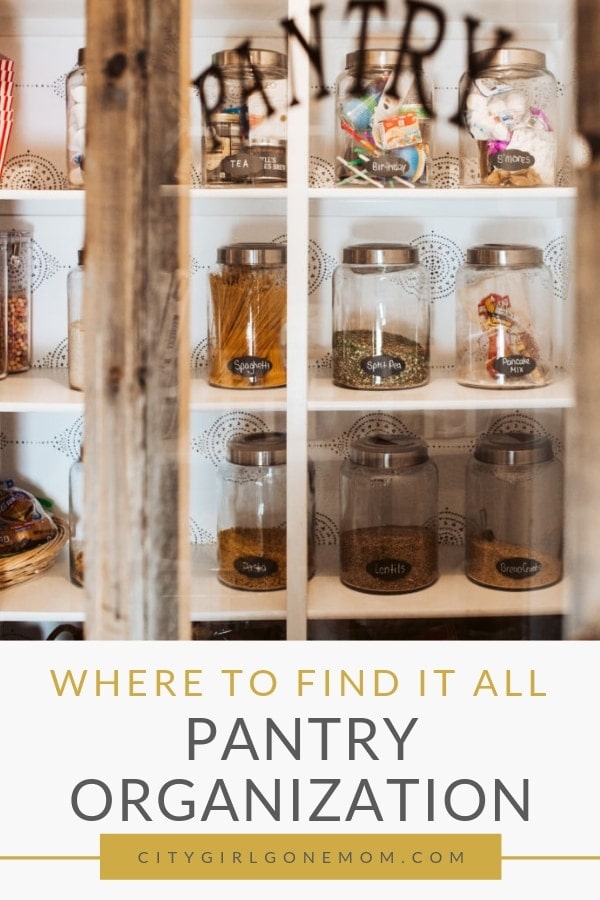 organized pantry