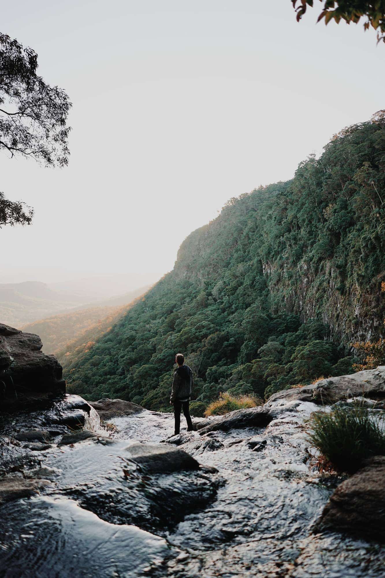 man in nature