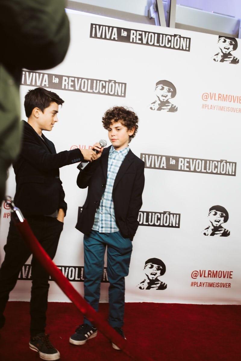 kids red carpet interview