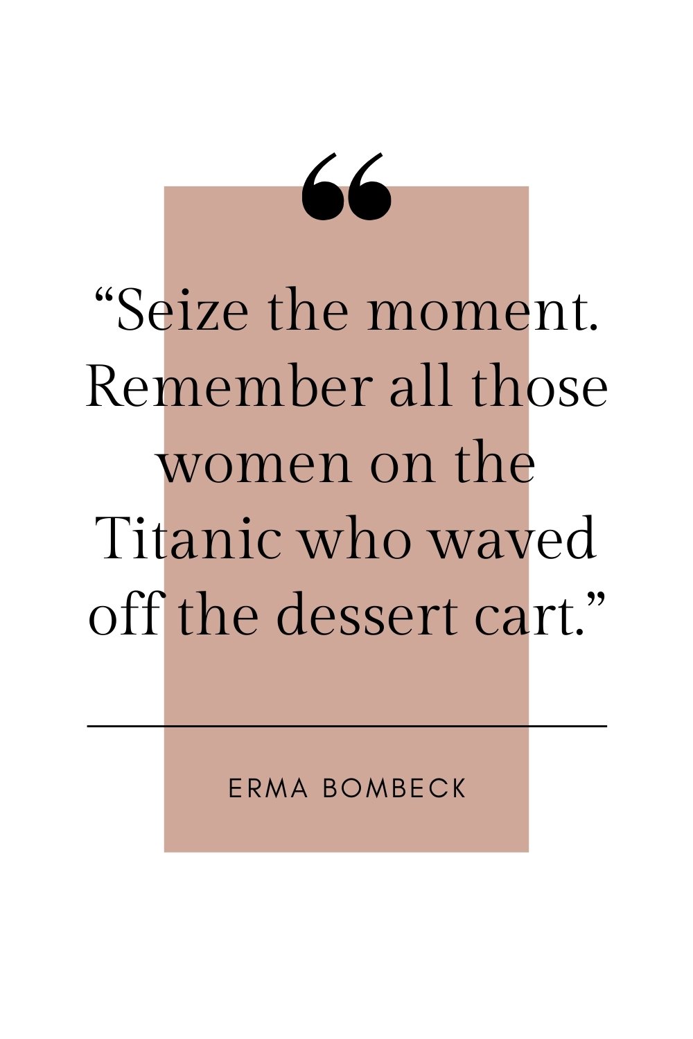 erma bombeck food quote