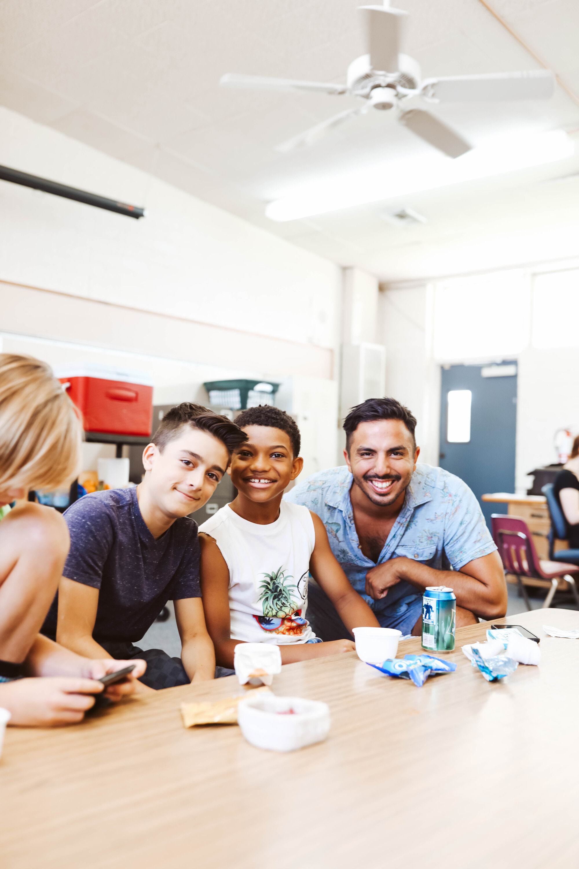 children on set