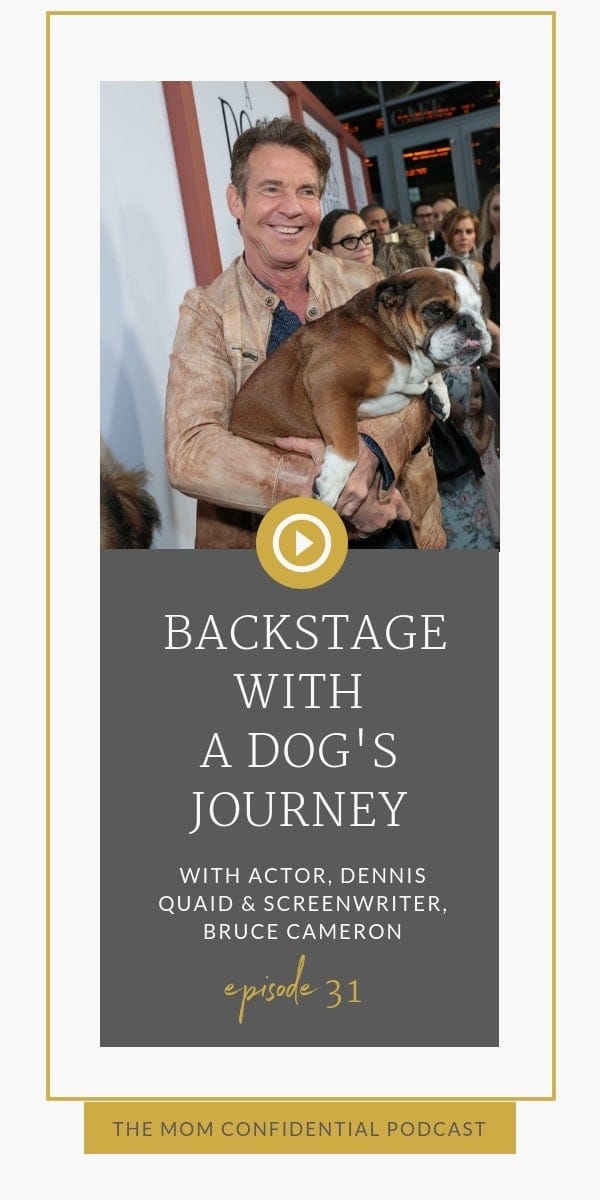 Backstage with “A Dog’s Journey”