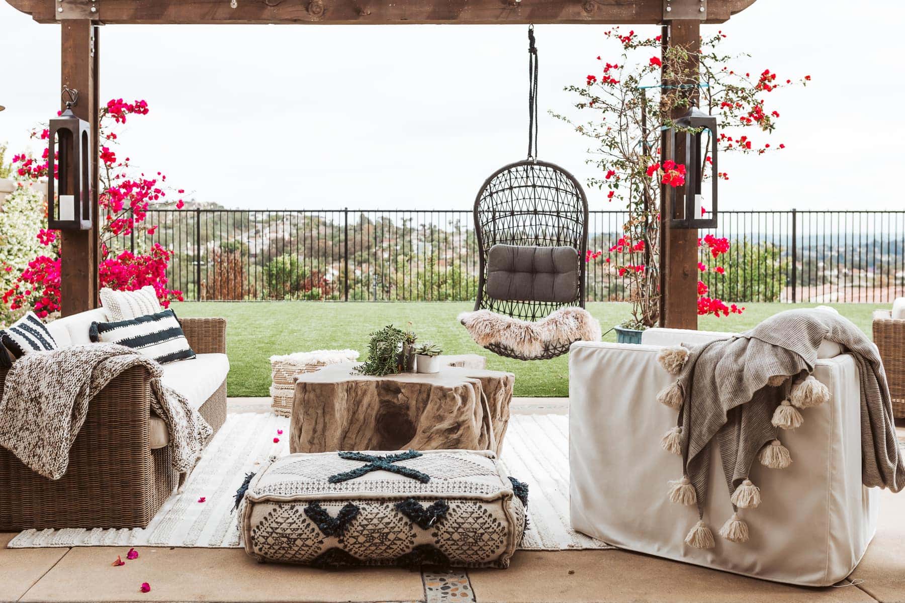 beautiful backyard patio