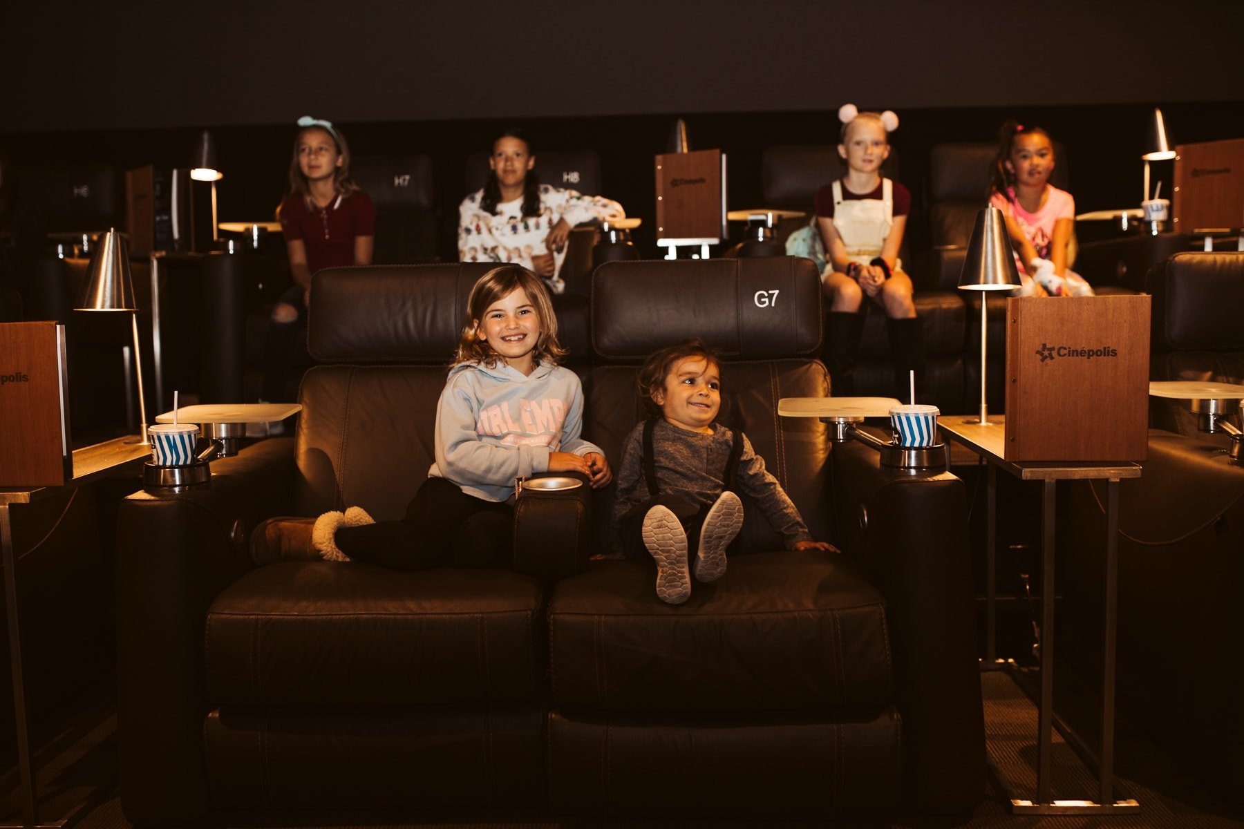 kids at the movies