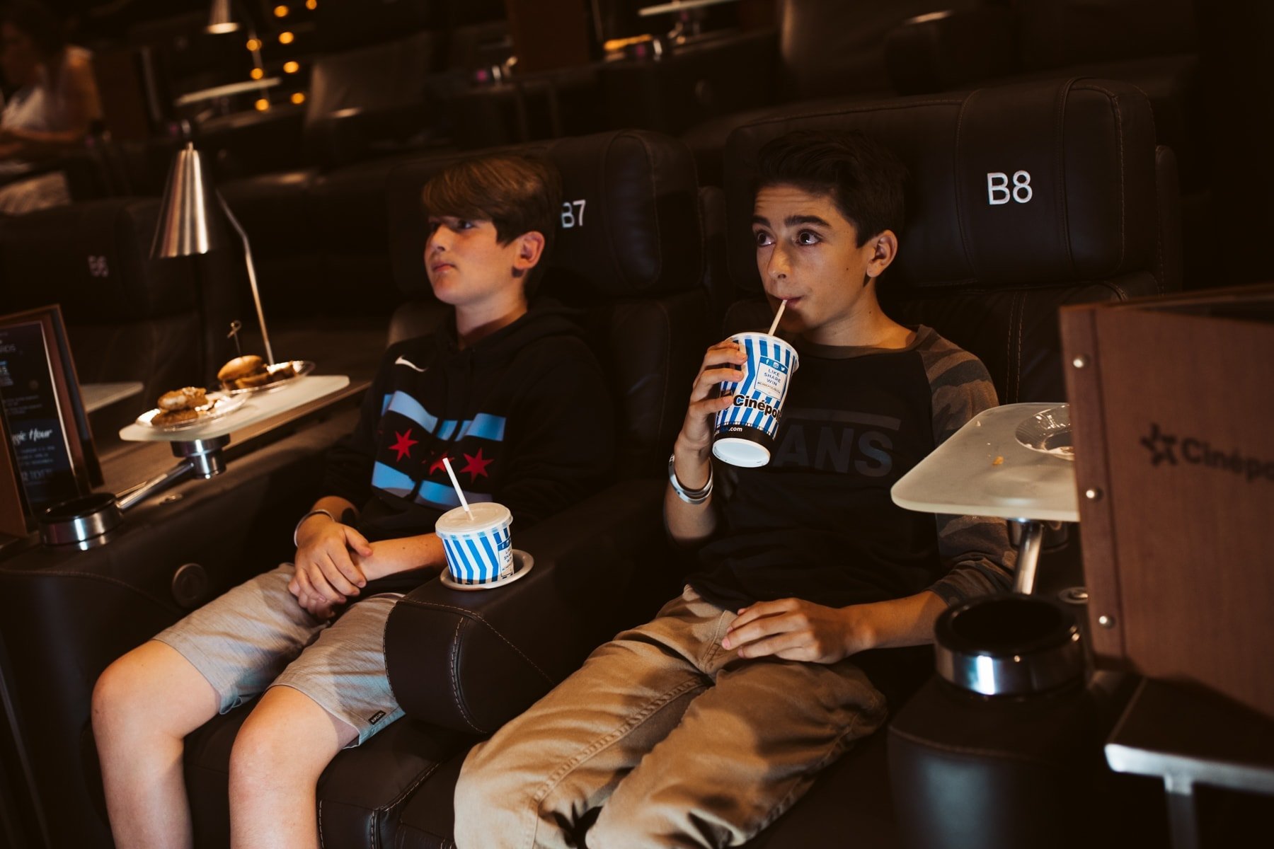 kids at the movies