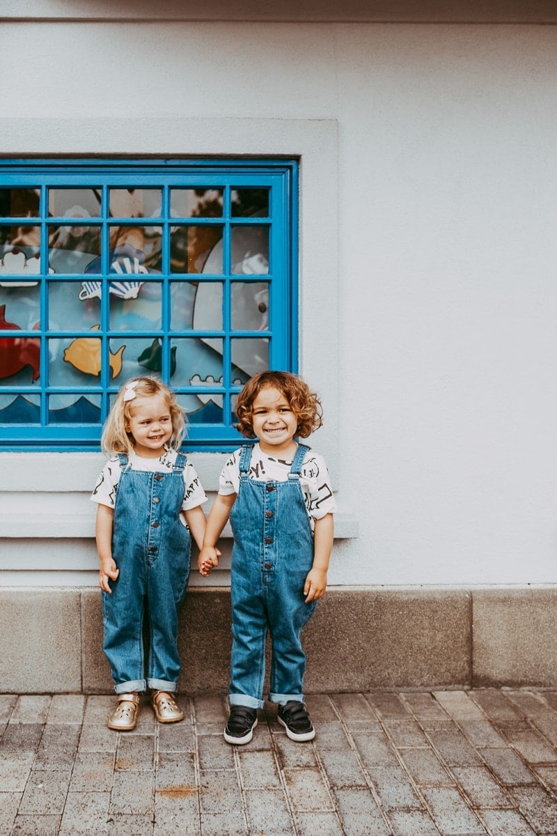 kids smiling