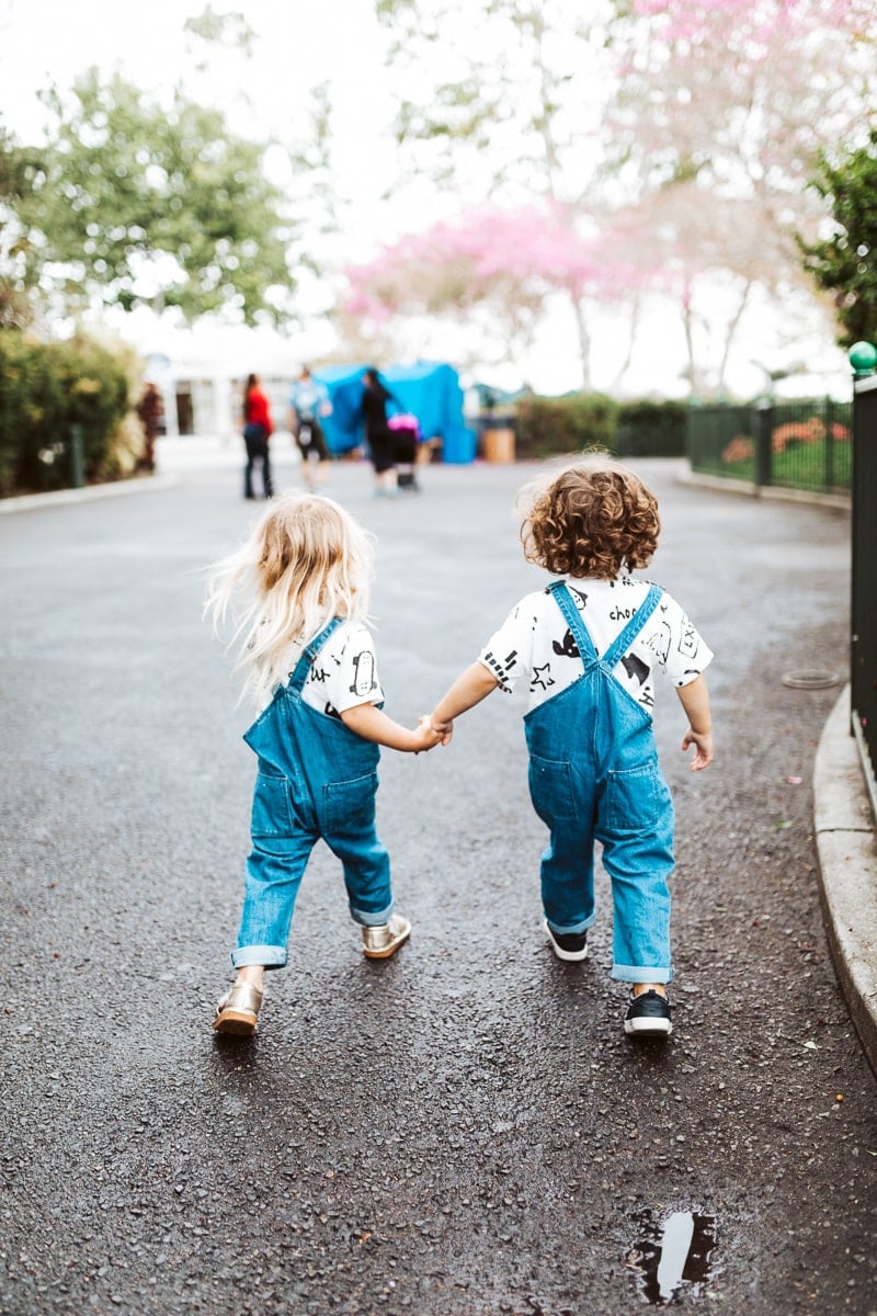 kids walking