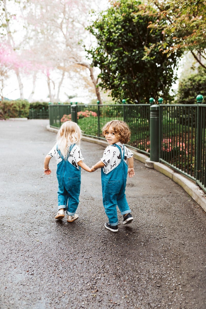 kids walking