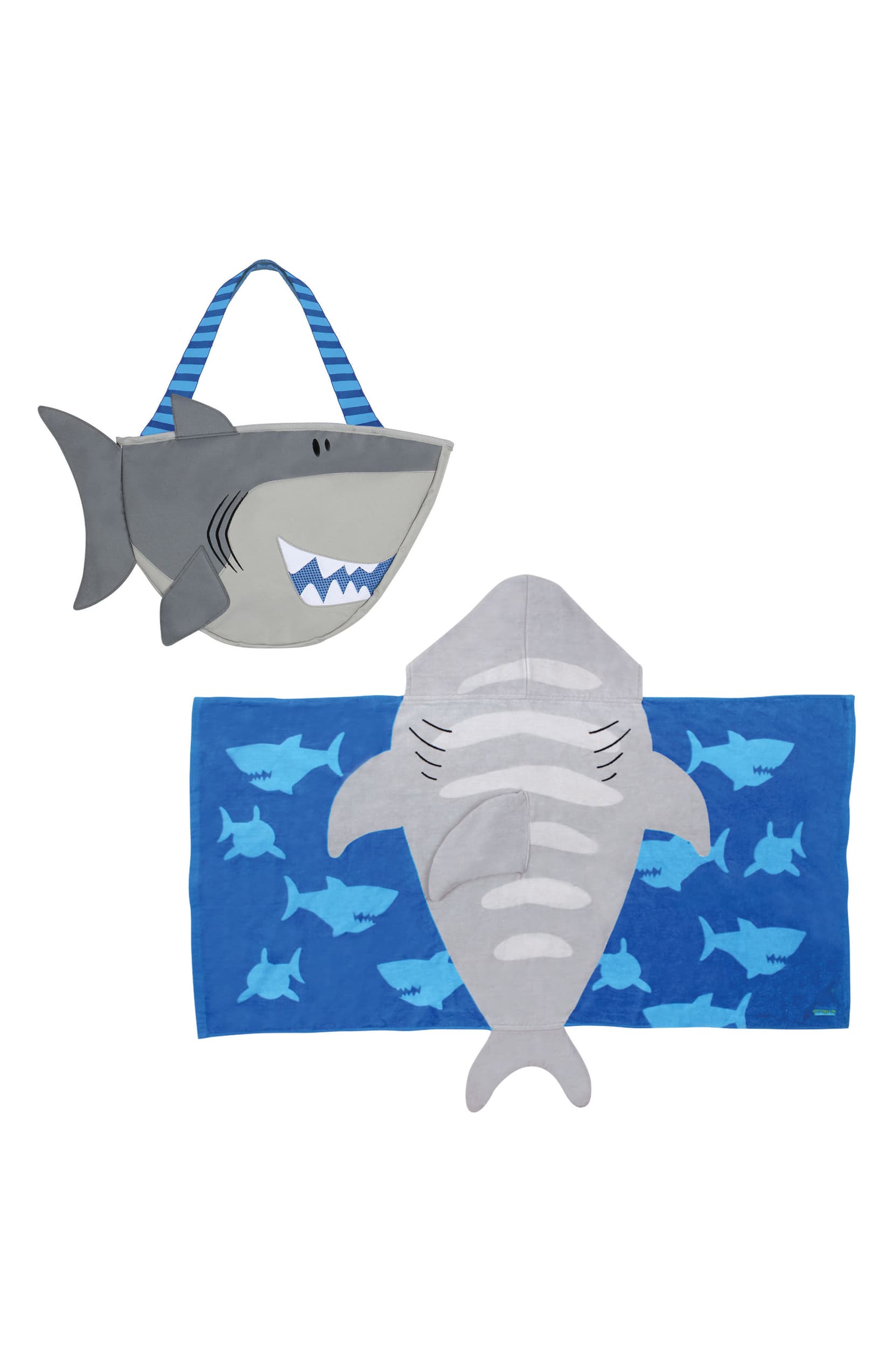 shark beach towel