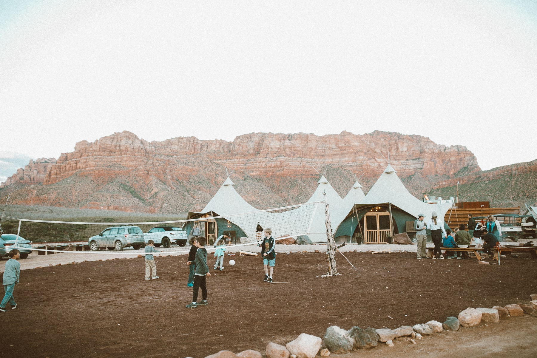 family camping