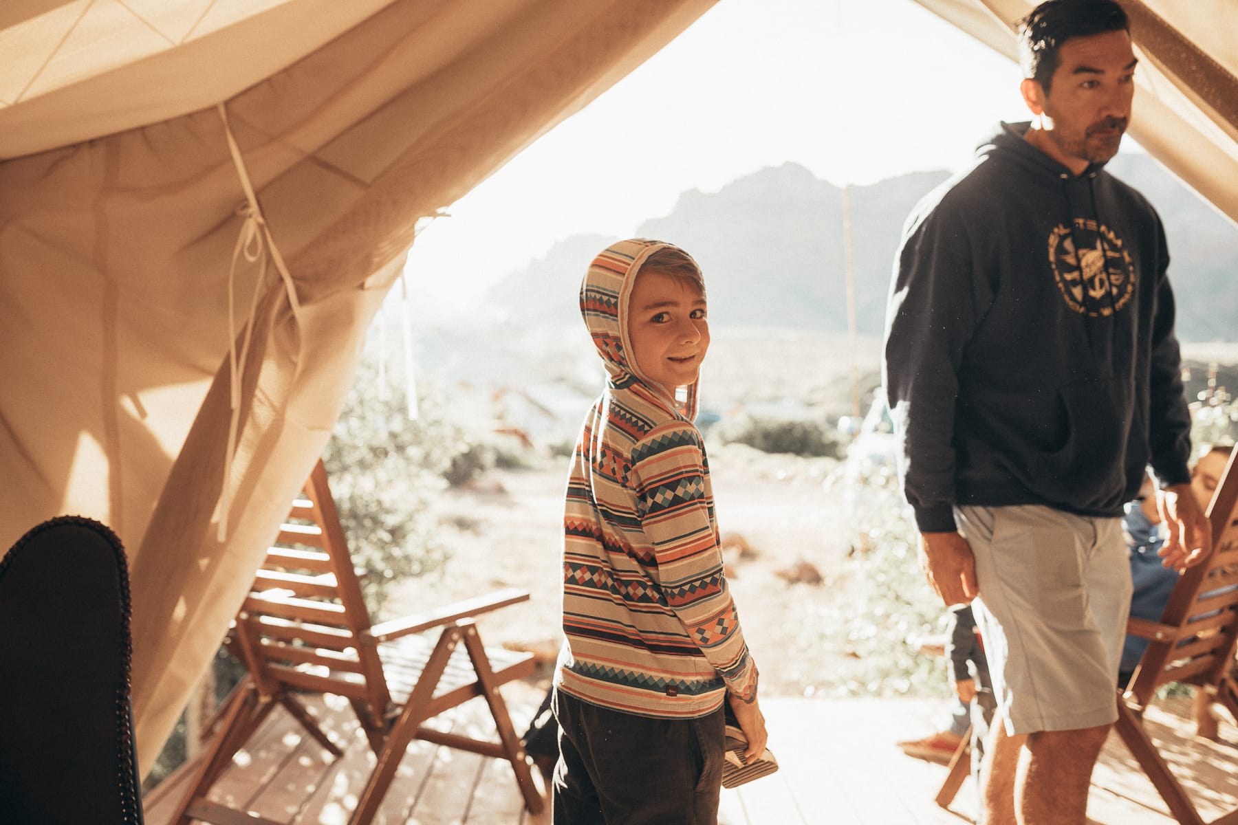 family camping