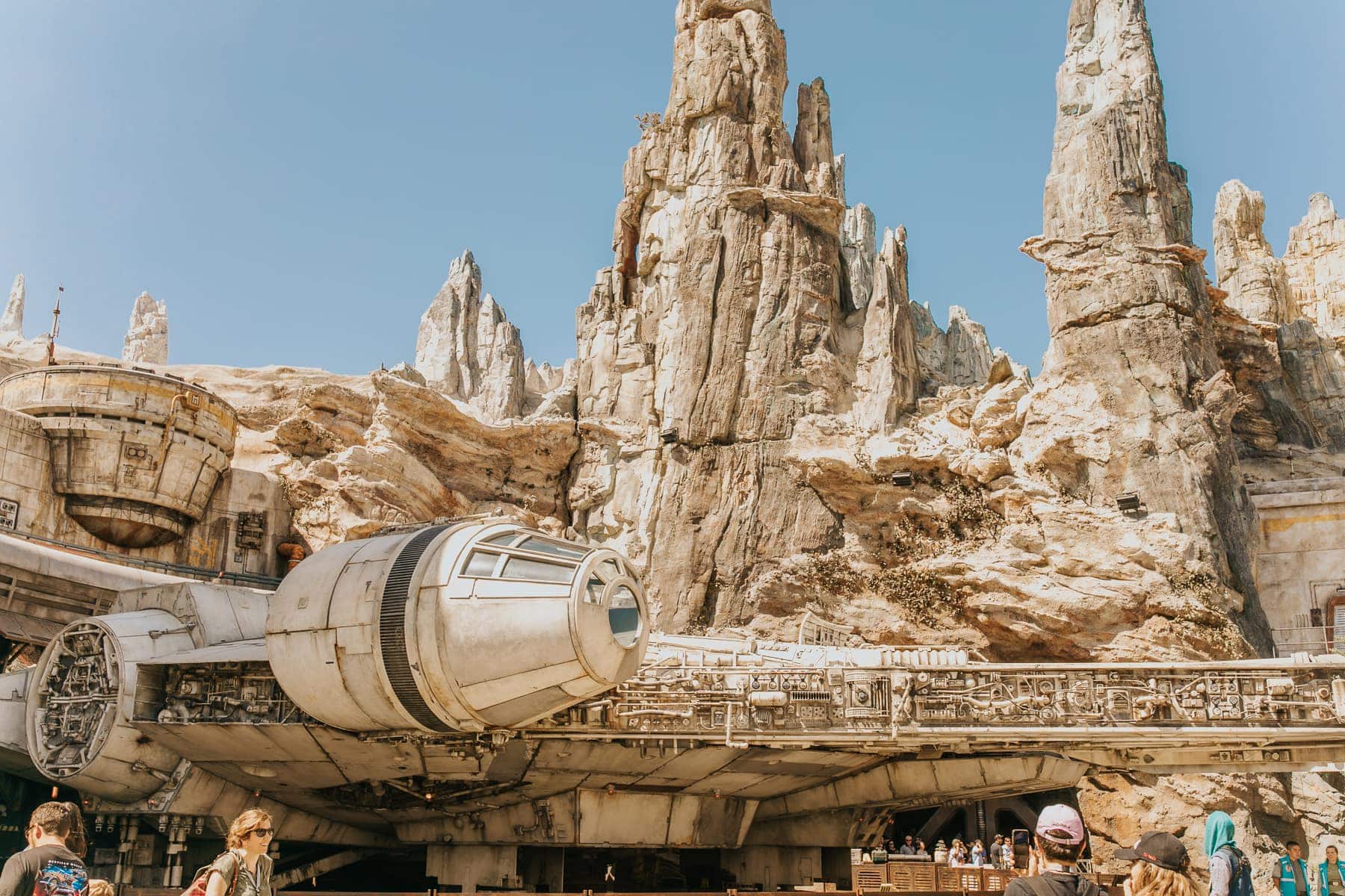 disneyland millenium falcon