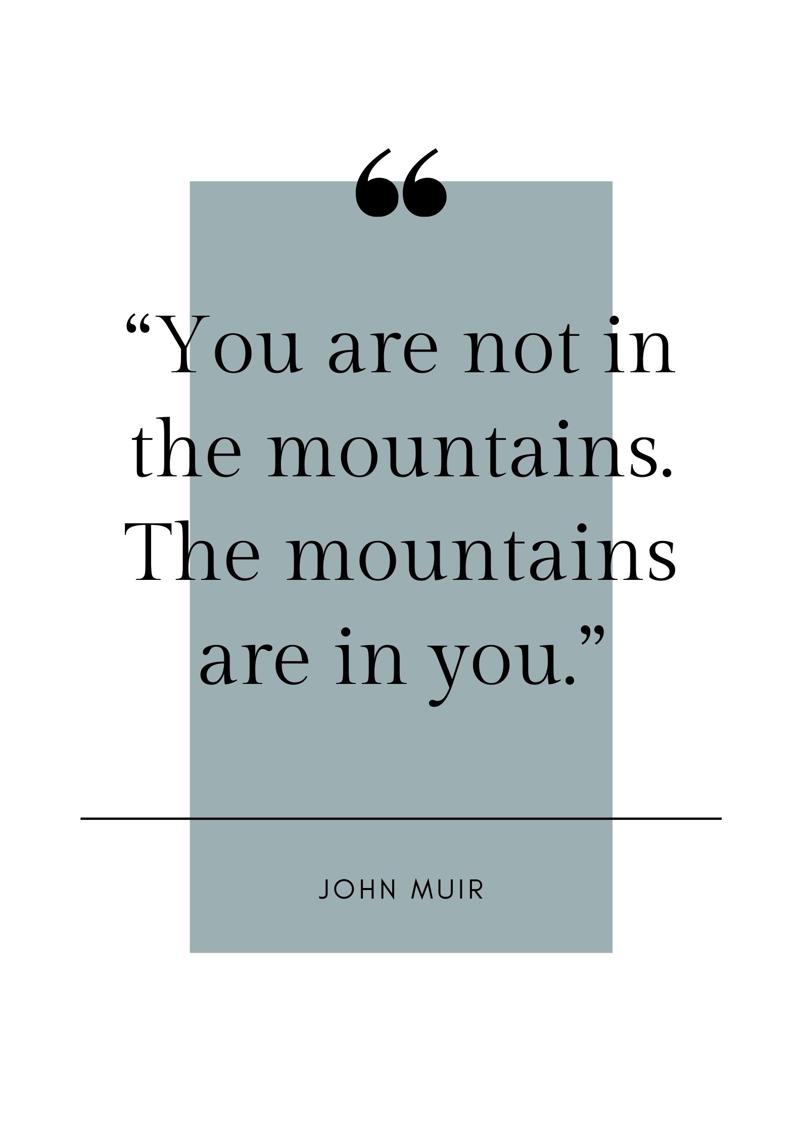 nature quote john muir