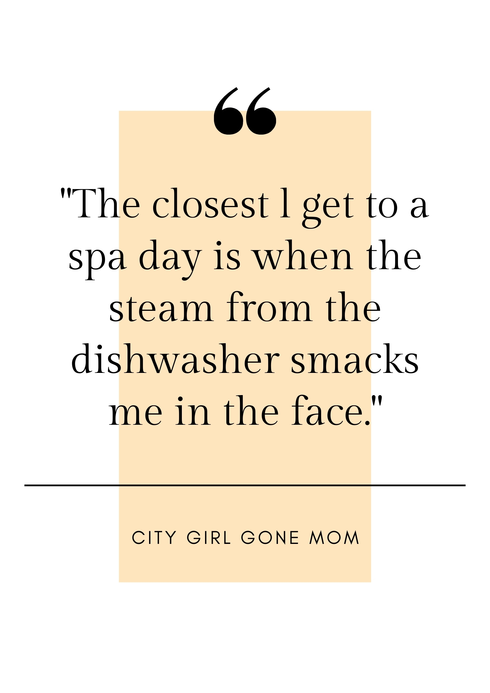 funny spa quote