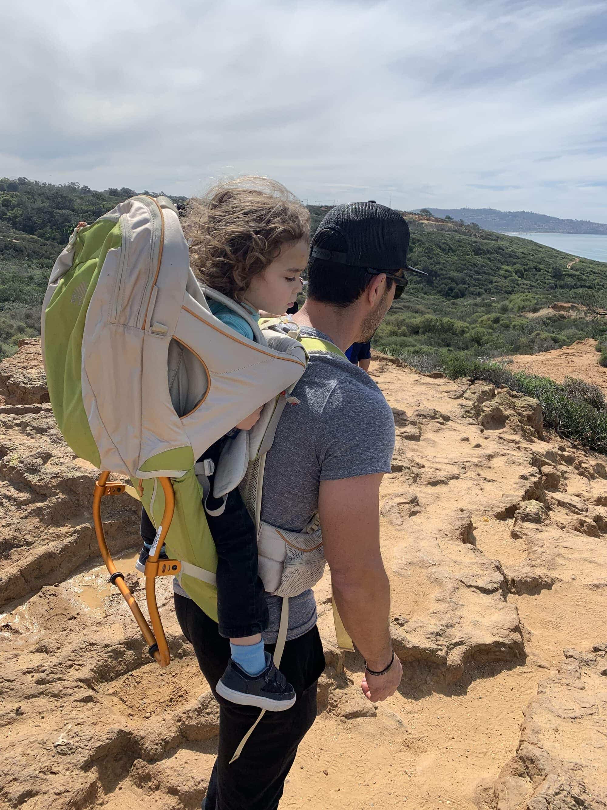 hiking family