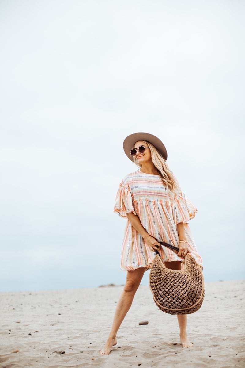 beach woman