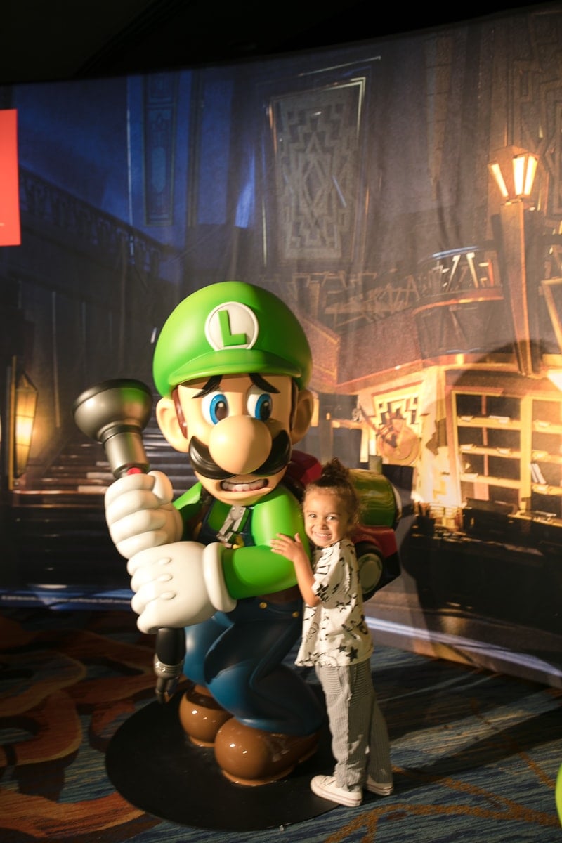 Luigi and baby