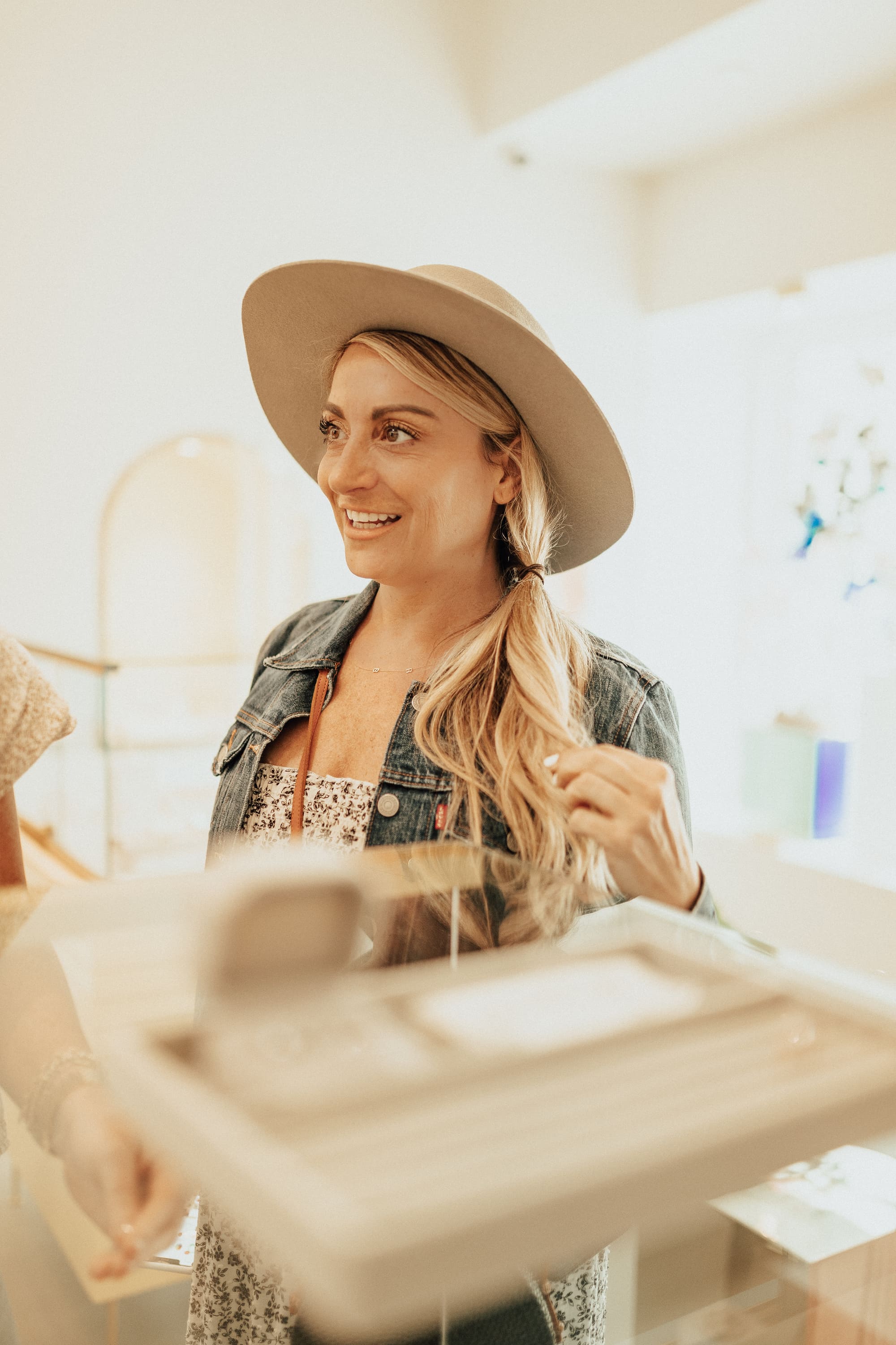 woman shopping