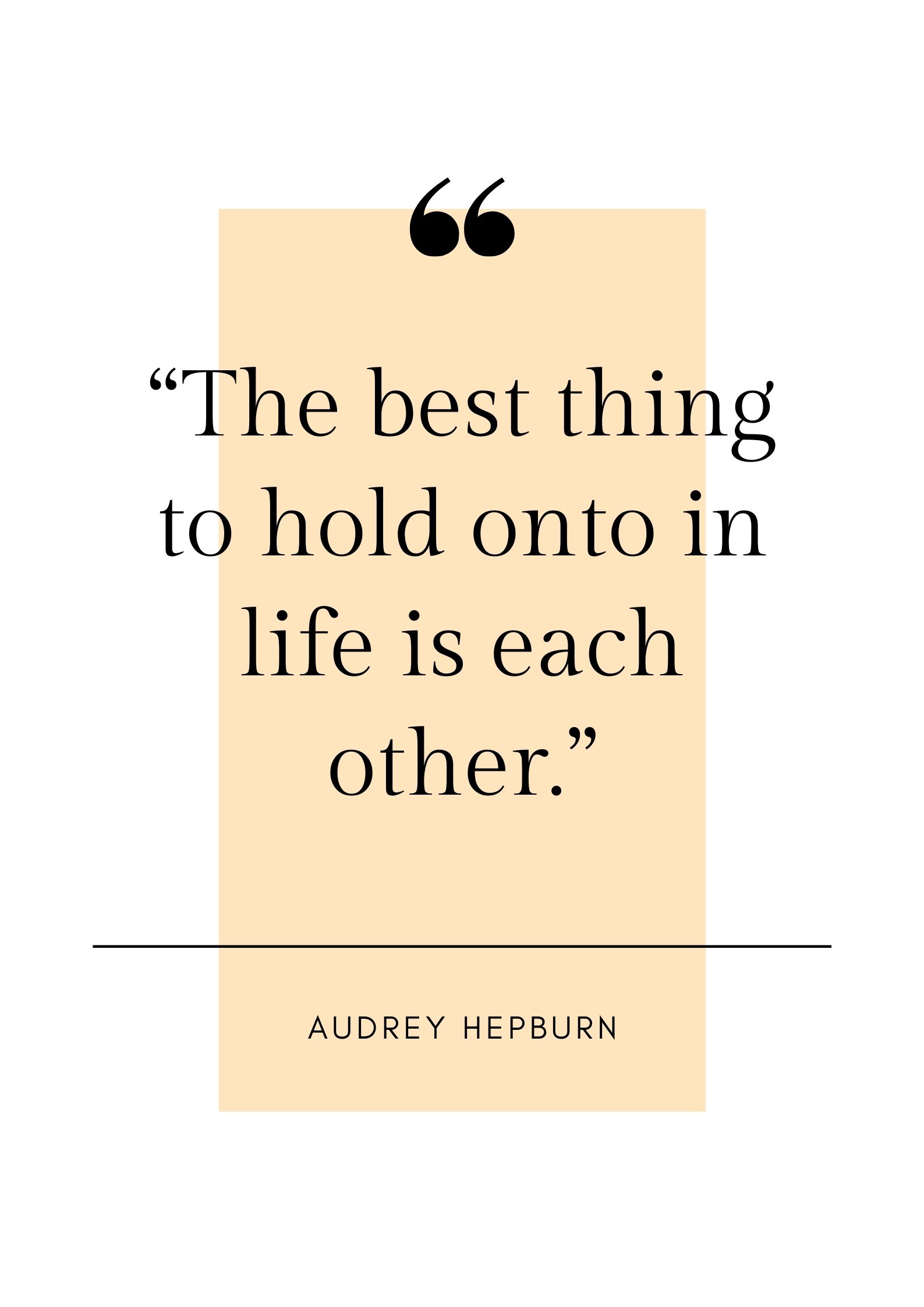 Audrey Hepburn quote