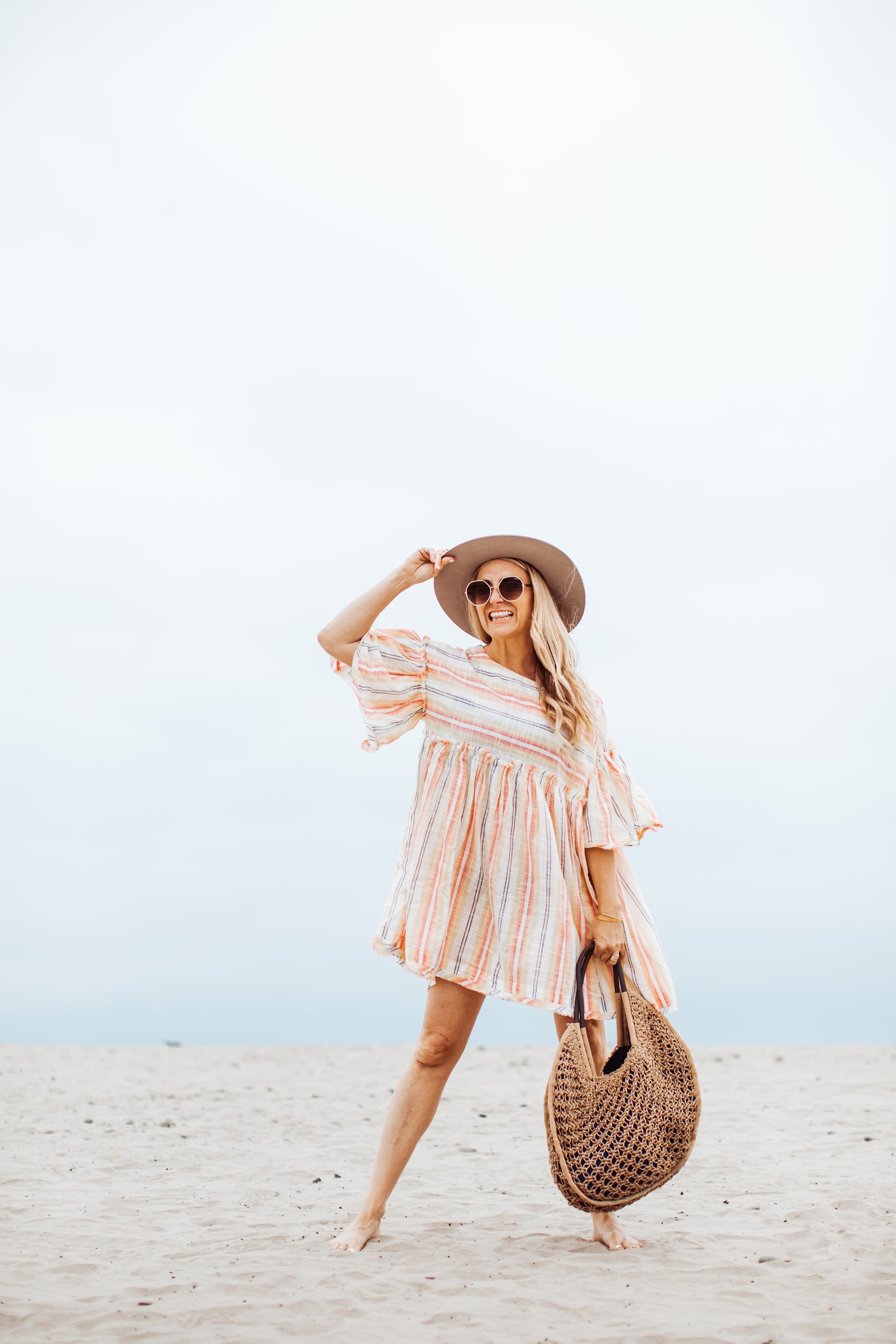 beach woman