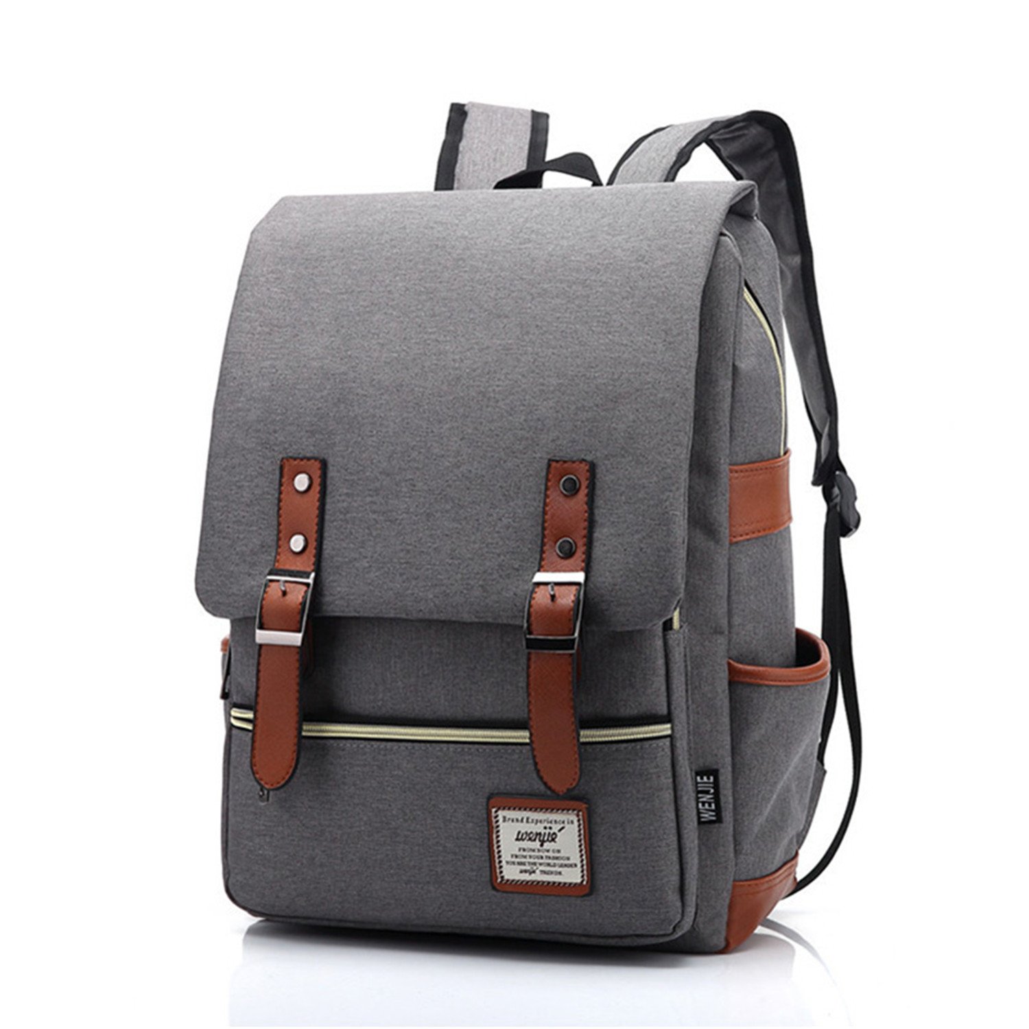 gray backpack