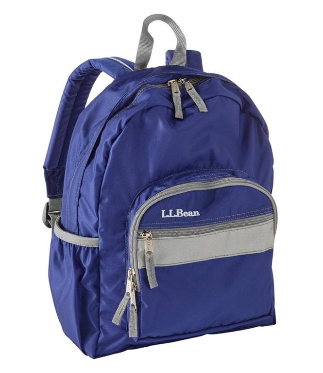 blue backpack