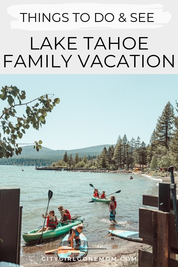 Kids At Lake Tahoe City