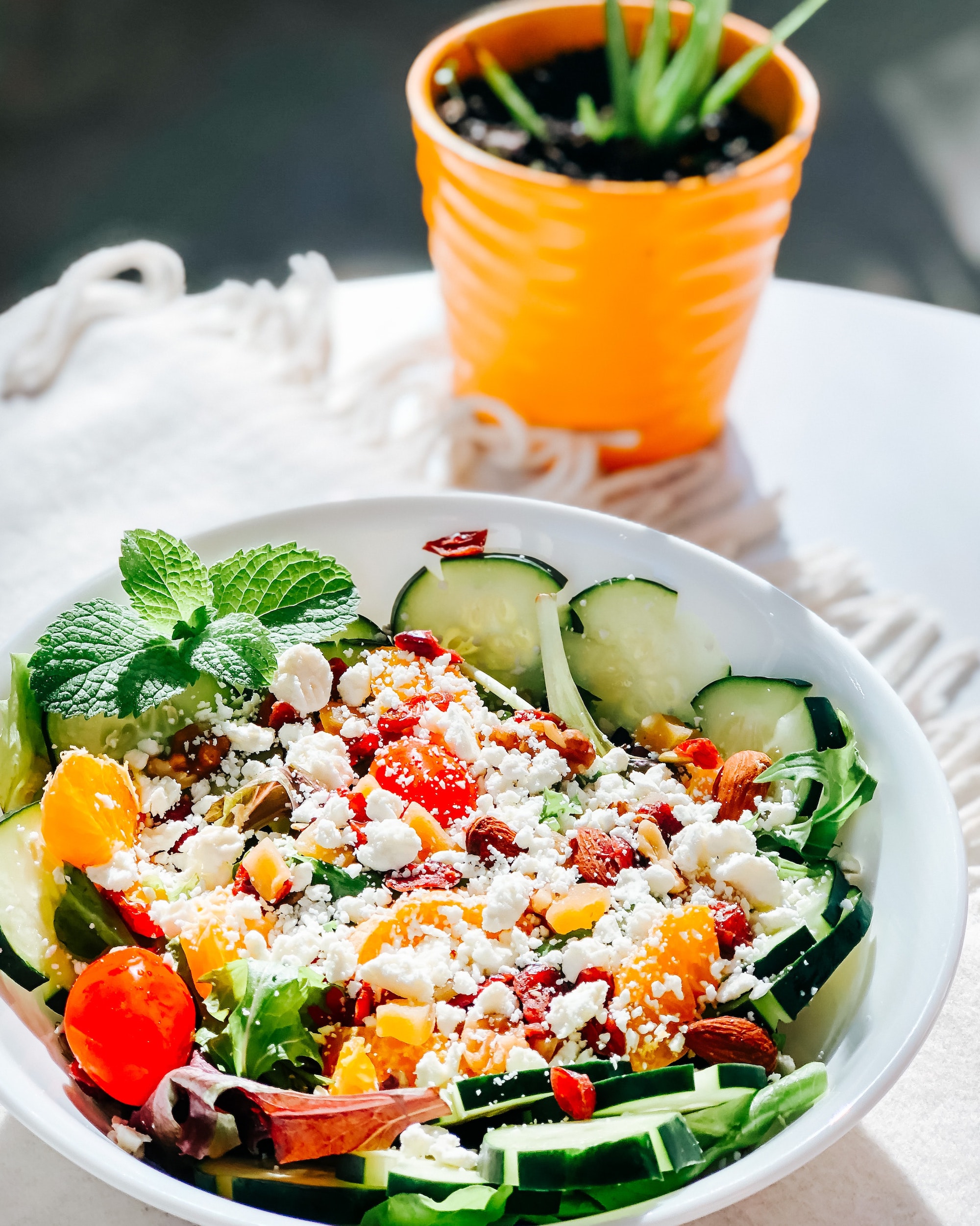 This classic Greek Summer Salad tops the list of kid friendly summer salads.