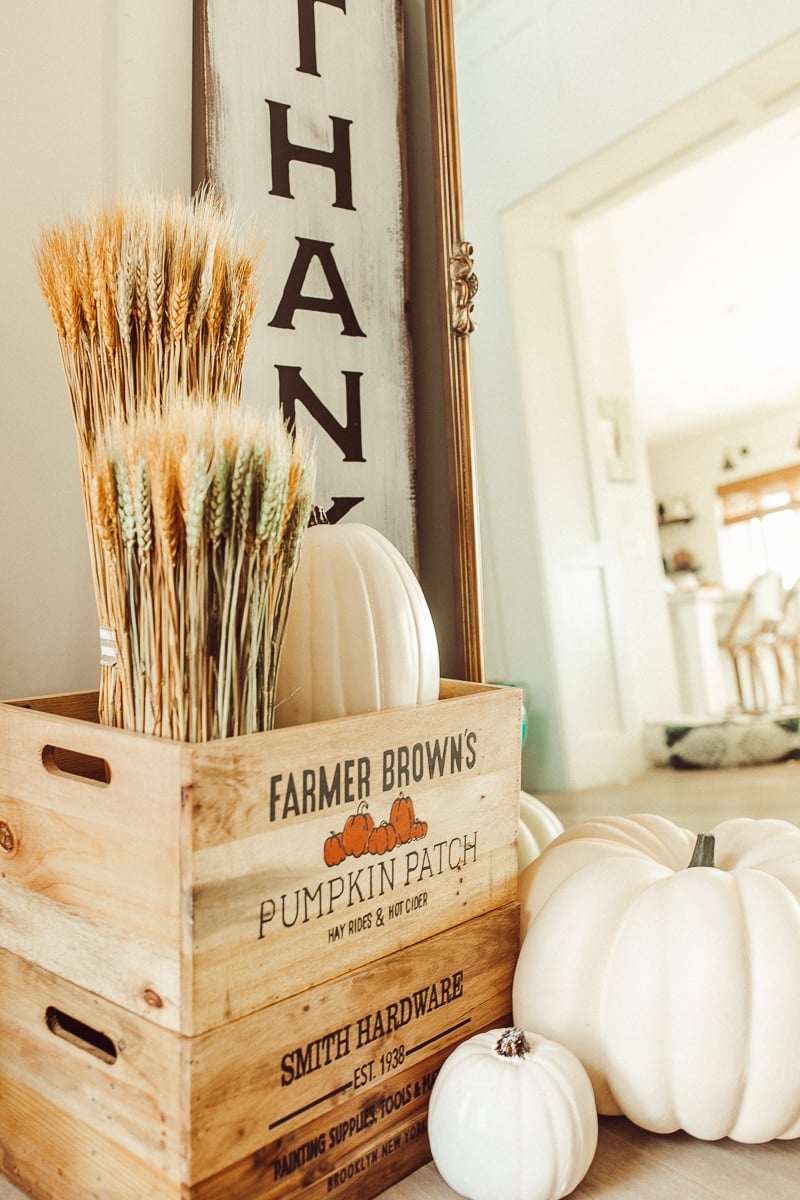 fall interior decor