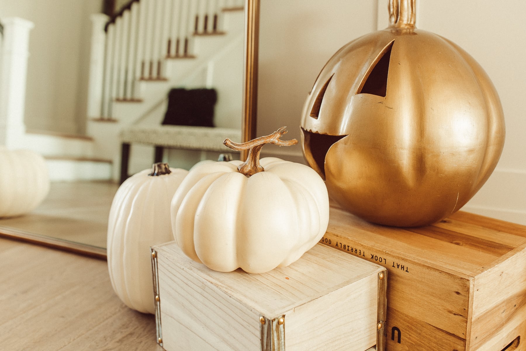 pumpkin fall decor