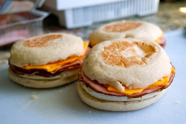 breakfast sandwich