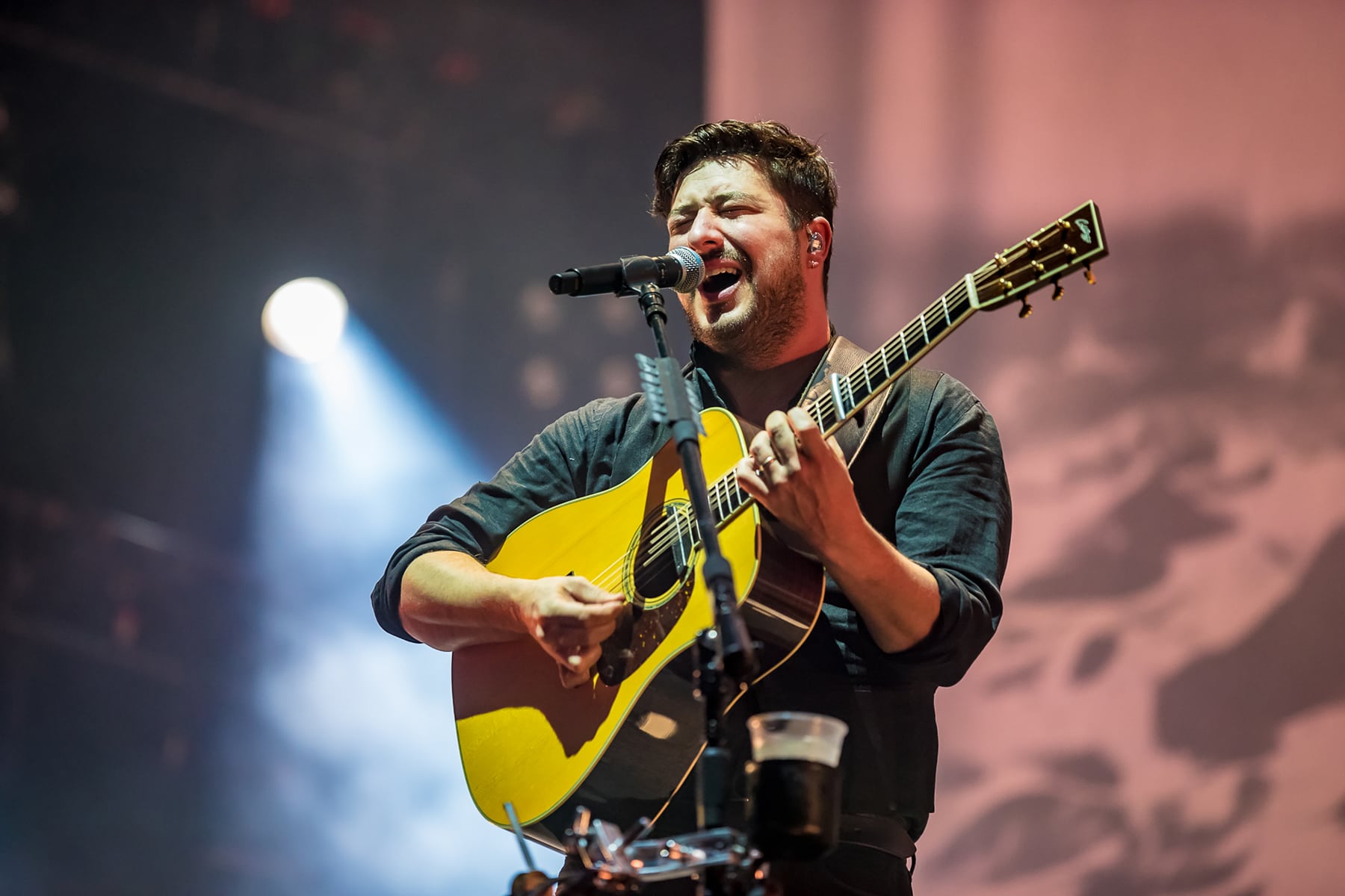 mumford & sons band onstage