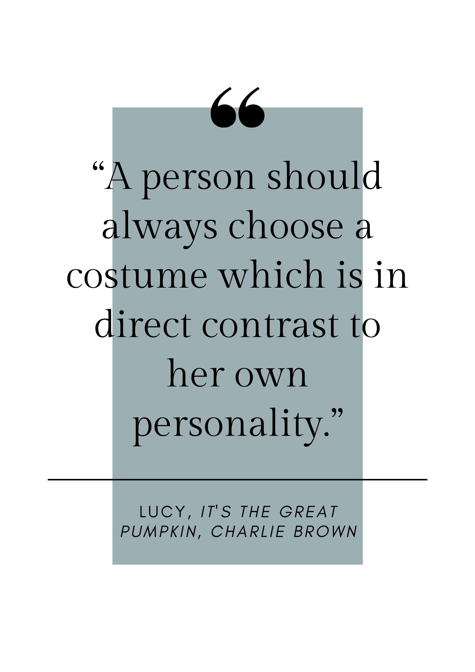 charlie brown halloween quote