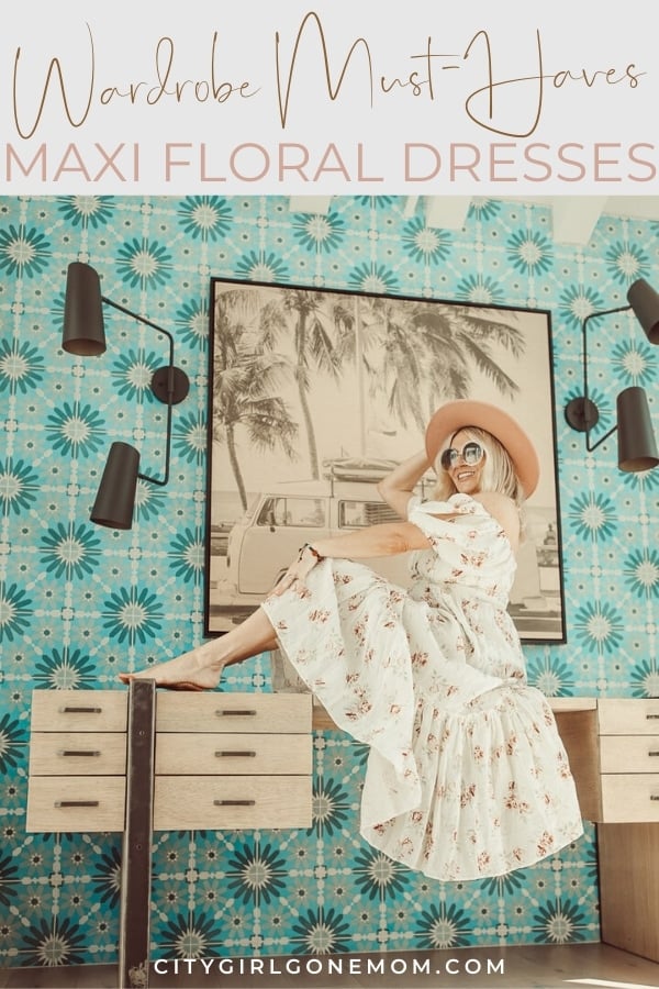 woman in dress on table