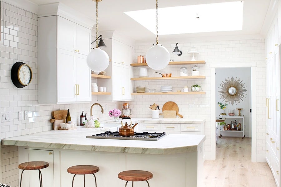 Green Kitchen Cabinet Inspiration - Bless'er House