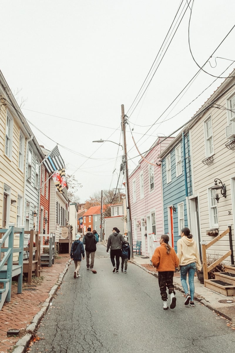 historic Annapolis street