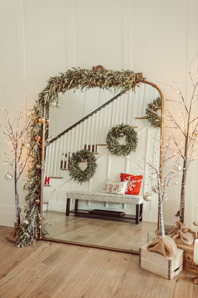 christmas entryway