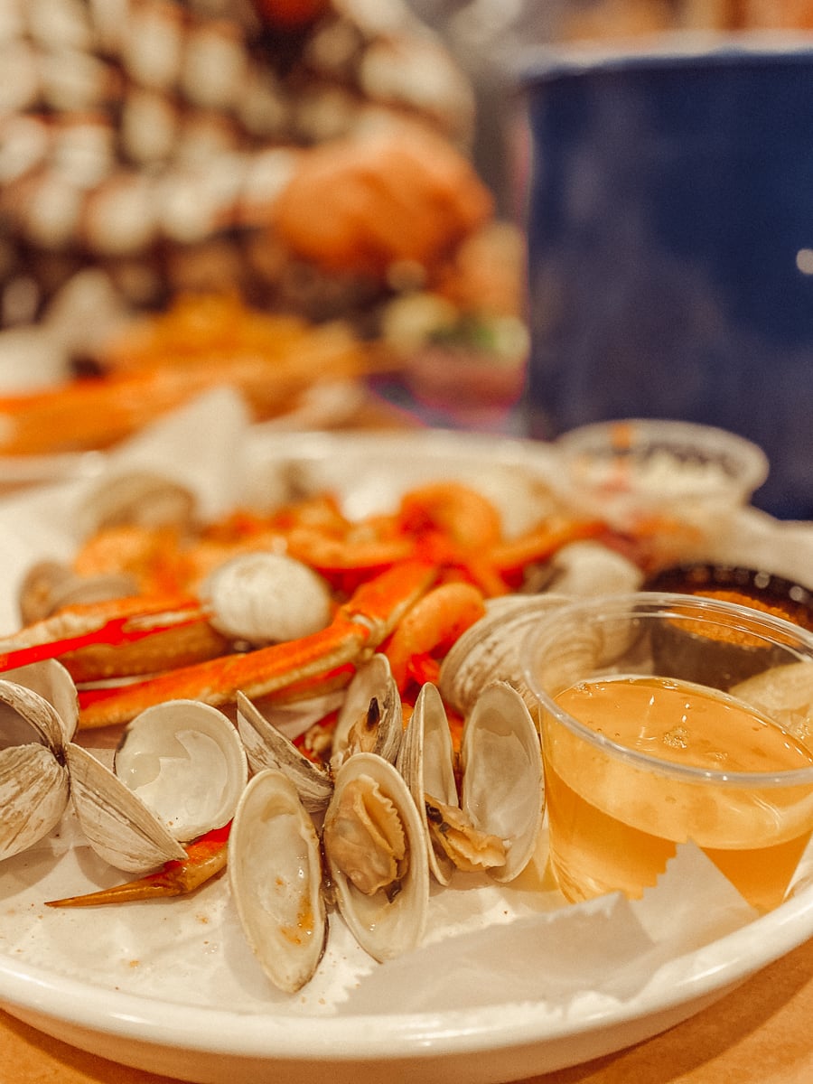 seafood plate