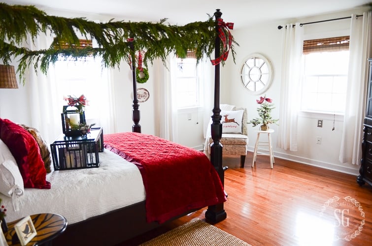 christmas decor bedroom