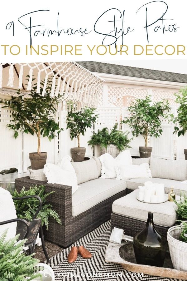 9 Farmhouse Patios To Get You Ready For Summer City Girl Gone Mom