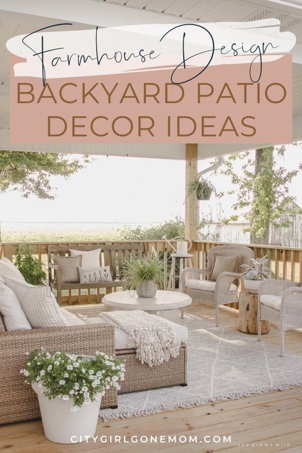 Transform Your Outdoor Space with Charming Farmhouse Patio Décor