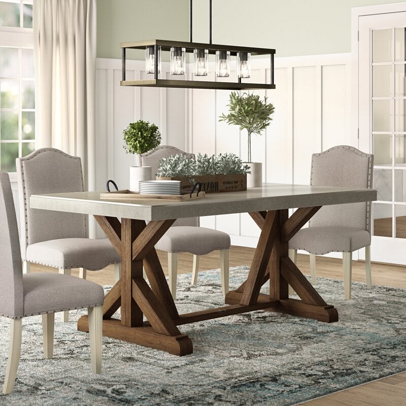 13 Farmhouse Kitchen Tables to Make Your House a Home - City Girl Gone Mom